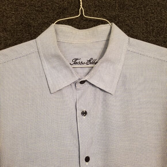 Men's Tasso Elba Button-Down LS Shirt size XL - Picture 6 of 9